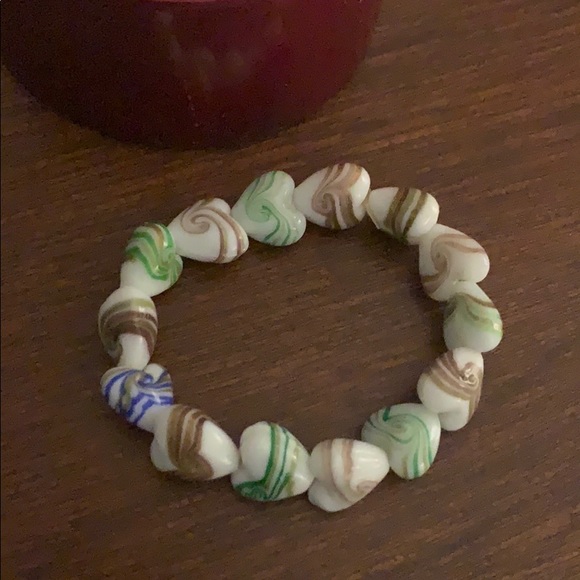 Murano hand blown glass erimish bracelet - Picture 3 of 16